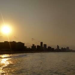 Sundowner am Mojo Pier