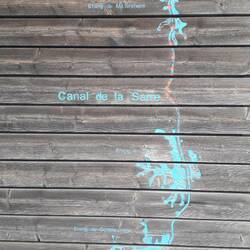 Plan des Saarkanals