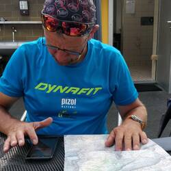 Werner beim Planen