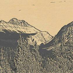 Drawings by Russ, "My Inner Ansel Adams"