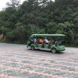 Wir haben natürlich NICHT den Trolley benutzt! Sind ja sportlich