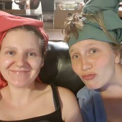 Beweisfoto für nächtliche Turbanaktivität :D