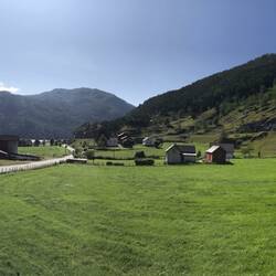 Aussicht aus dem Airbnb Hüsli