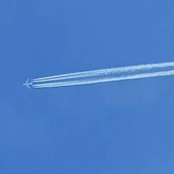 I've been taught well to identify planes in flight.