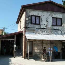 The house that was the entrance to the tunnel