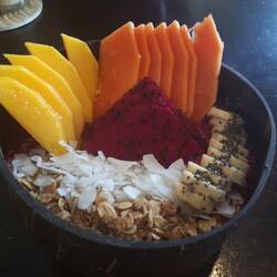 Eine der vielen Smoothie-Bowls