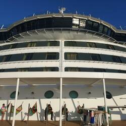 Das Crew-Sonnendeck