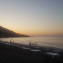 Übernachtung am Strand bei Akcakale