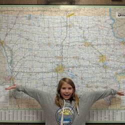 Anna's first visit to Iowa