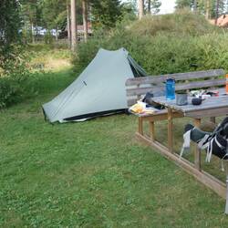 Platz gefunden in Olsnäsgården-Camping