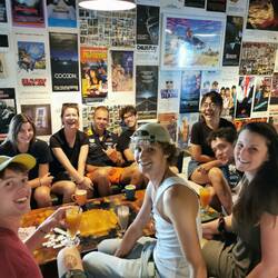 Jonna, Sophie, Tim, Francesco (Gecko) , Amy, Francesco, Vivi, Noah, Bela