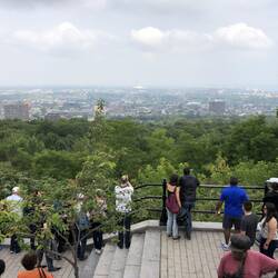 Ausblick auf die Stadt vom Mont Royal