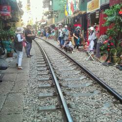 Train Street (ohne Zug)