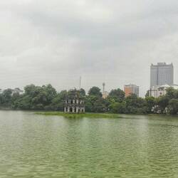 Der See in Hanoi