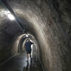 Tunnel , used to be used in the war, now a street