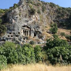 Die Felsengräber von Fethiye