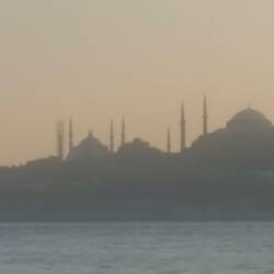 Istanbul bei Sonnenuntergang