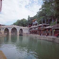 Souzhou-Strasse (Nachbau einer typischen Szenerie des alten Chinas)