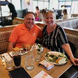 Late lunch at Earl's Kitchen in Whistler. Not a bad burger!