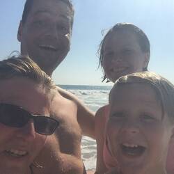 Alle nass, salzig und glücklich❤️