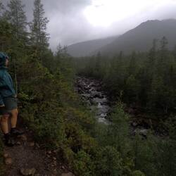 Trotz 9 km Dauerregen...