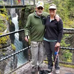 Enjoying one of 4 bridges