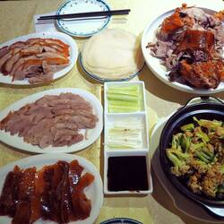 Traditionelle Pekingente. LECKER!