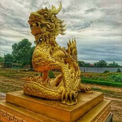 Drachen-Statue