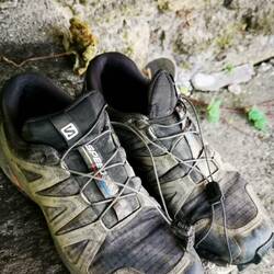 Meine Schuhe haben einen super Job gemacht