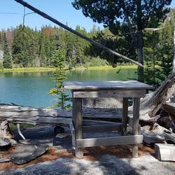 Fishgutting station included!