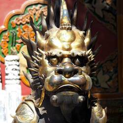 Wächterlöwe (etwas extravaganter Stil)