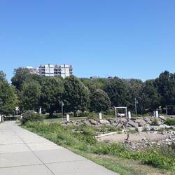 Spaziergang am Waterfront Park