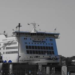 Die Stena Scandinavia wartet auf mich