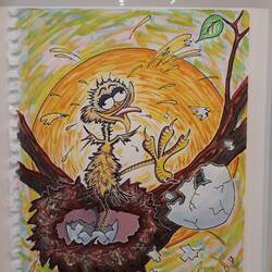 Jim Carrey kann durchaus zeichnen...