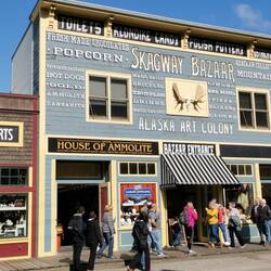 There was something for everyone on sale in Skagway.