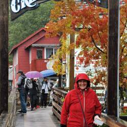 A walk down Creek Street, Ketchikan.