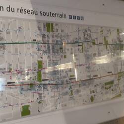 Plan der Underground-Mall