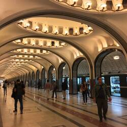 Mayakovskaya Metro Station