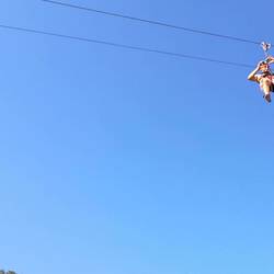 Michael fliegt über die Patagon