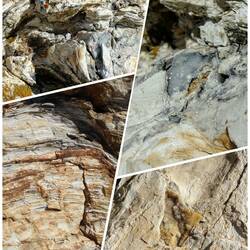 It's not wood, definitely stone!