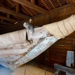 Prow of the herring boat