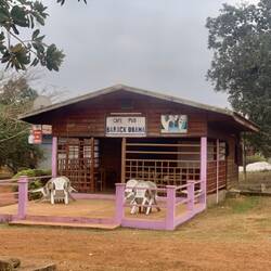 Along the way to church, saw this cafe.