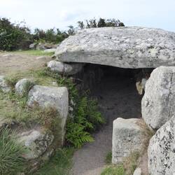 Entrance to the tomb
