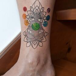 Ein Tattoo aus Düsseldorf zur Erinnerung an die Reise 😍