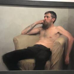 Entrant in BP Portrait Award