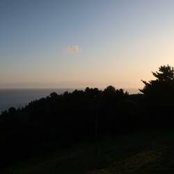 Morgen über dem Meer...