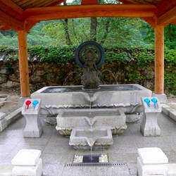 Mineral Spring at the Temple, Seoraksan