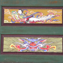 Detail of Gate at the Temple, Seoraksan