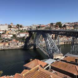 Stahlbrücke Ponte de Luis I.