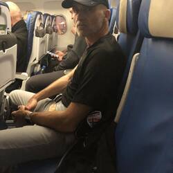 Glück: wir haben die 3er-Reihe für uns 😎